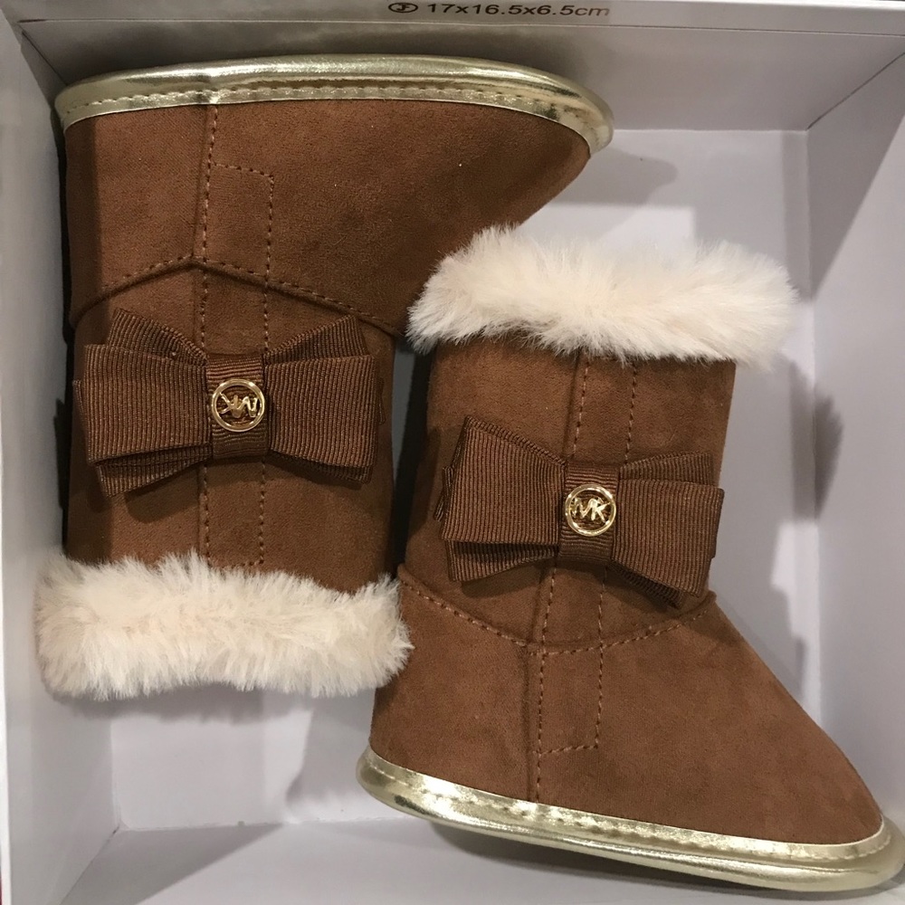 Tan Fur Boots